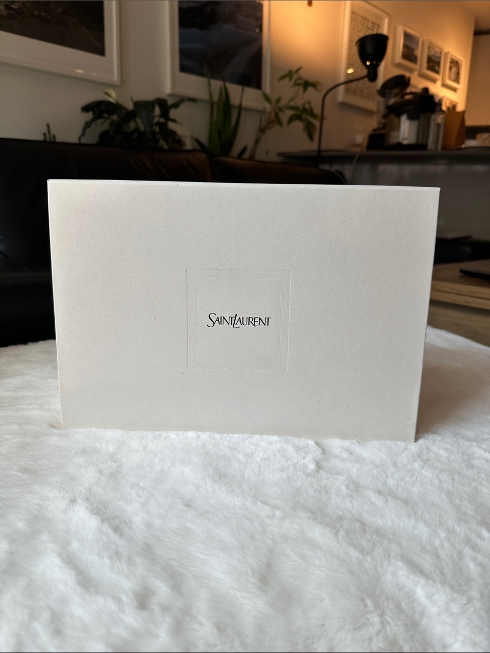 Saint Laurent | From InStore White Branded Box